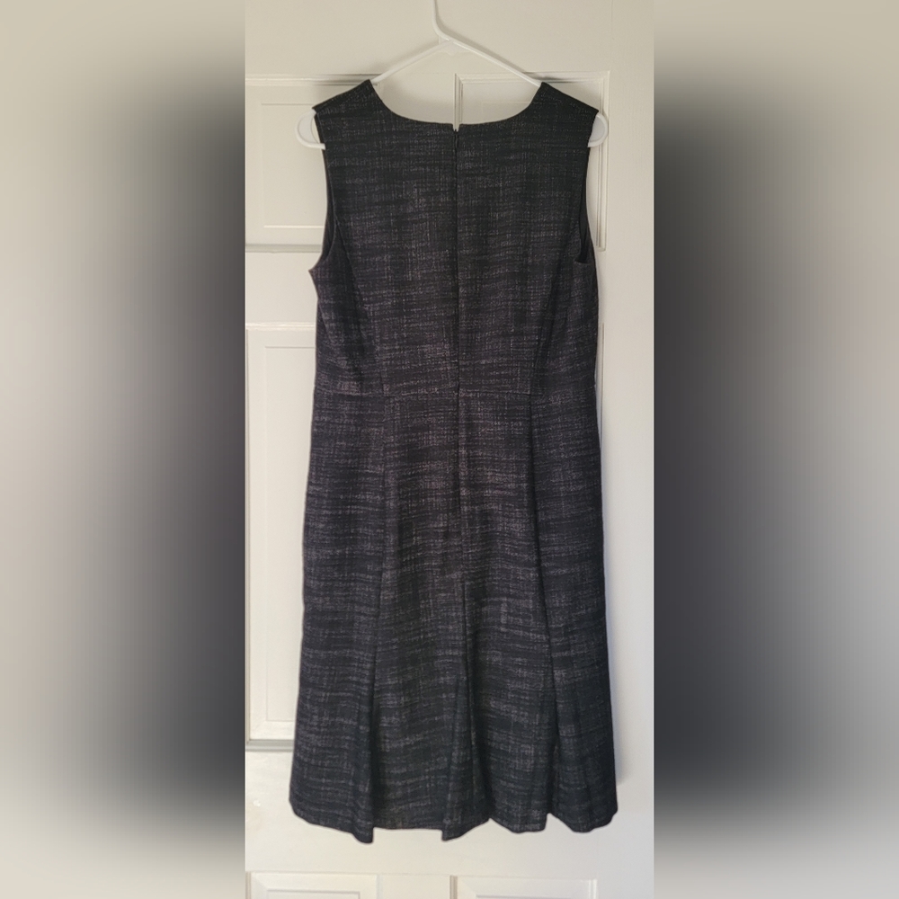 LOFT Grey Tweed Dress Size 8P